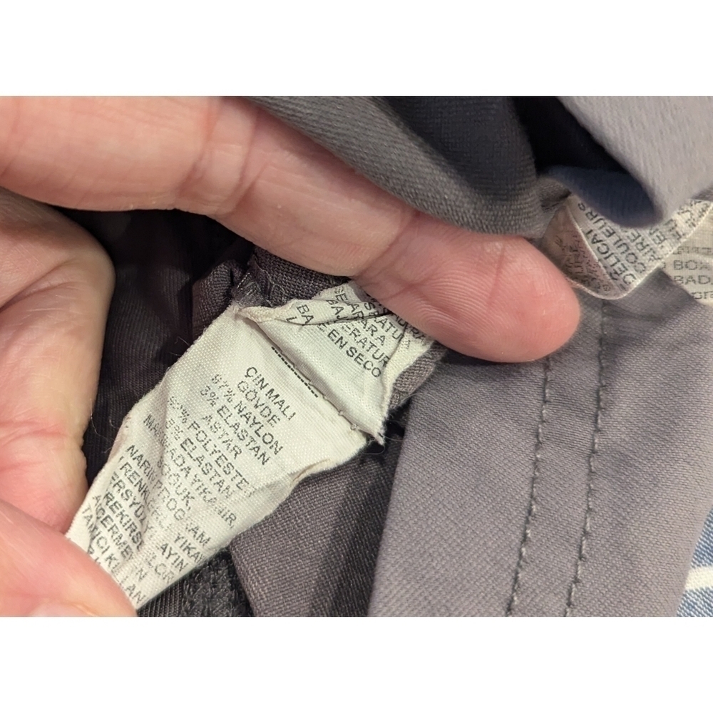 Prana Halle Skort Skirt in Grey Size 10 - Picture 4 of 7